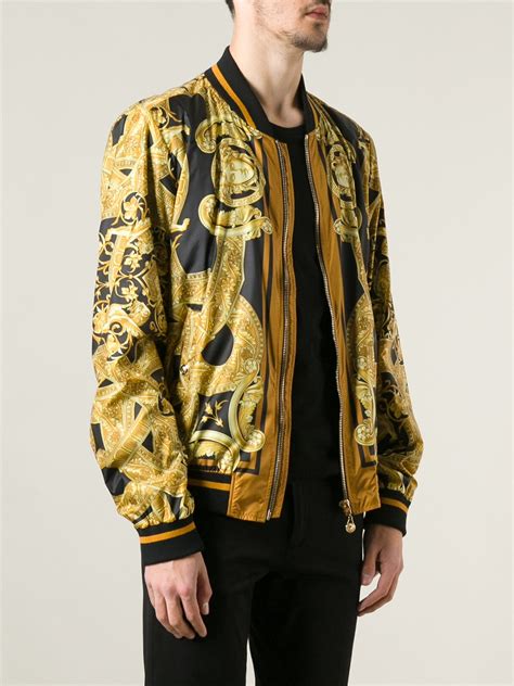 versace collection mens jacket|Versace bomber jackets for men.